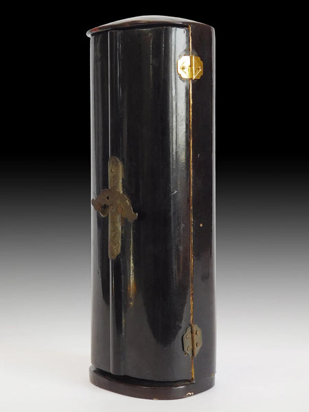 Antique Japanese Kannon Bosatsu Guan Yin Buddha Butsudan Wood Zushi Shrine 9 inch H 觀音菩薩仏壇